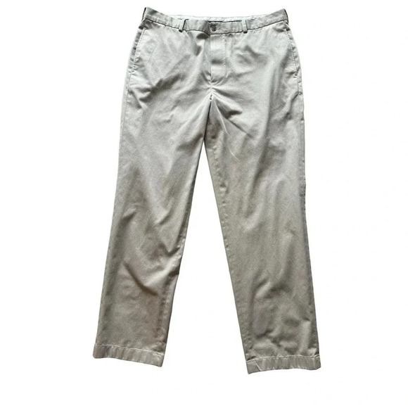 Brooks Brothers Men's Size W40/L34 Khaki Clark Lightweight Advantage Chino Pants - Picture 2 of 12